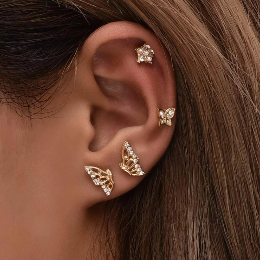 🎀3 for $21🎀 Valentine Rhinestone Stud Earring